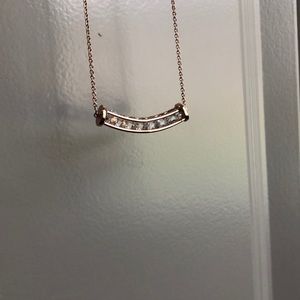 Rose gold neclace